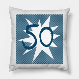 50th Pillow