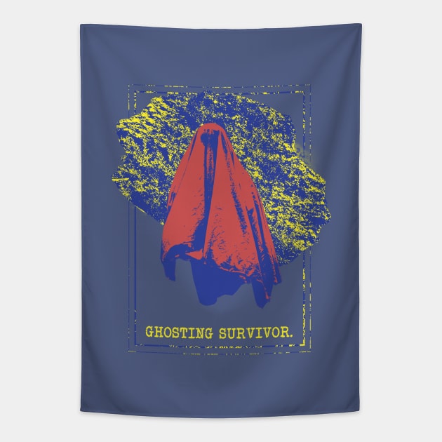 Ghosting Survivor Retro Tapestry by Cottonbutton