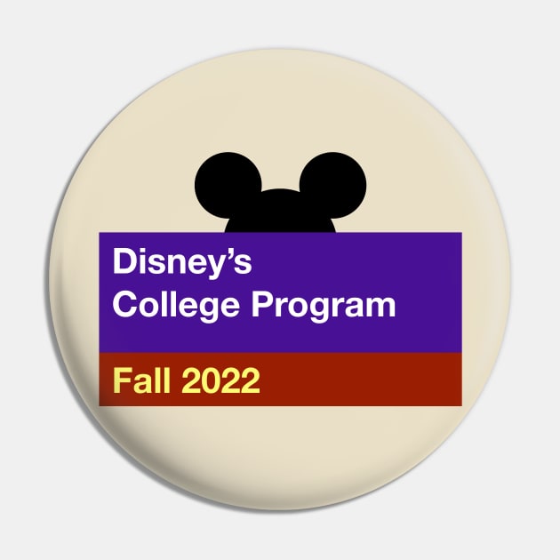 College Program Sign Pin by lolsammy910
