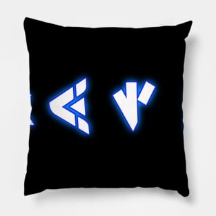 Space Mountain Symbols Pillow