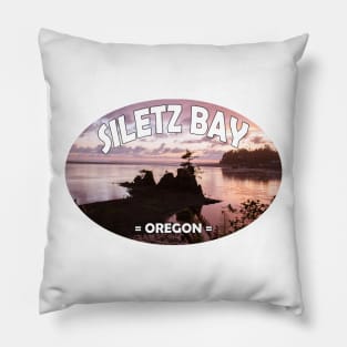 Siletz Bay Oregon Pillow