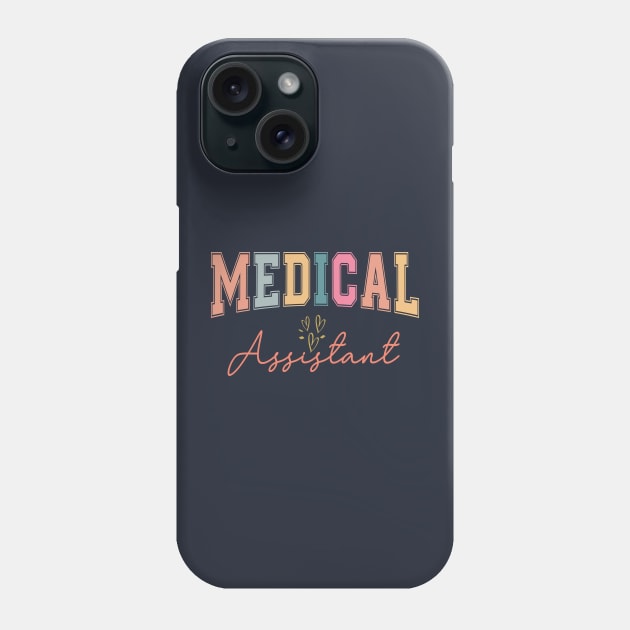 Medical Assistant MA CMA Nursing Doctor Assistant Student Phone Case by Flow-designs