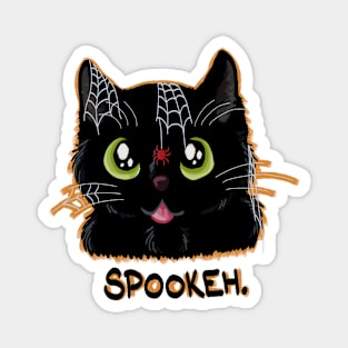 Spookeh Cat Magnet