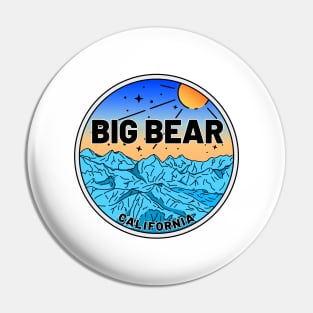 Big Bear Lake California Nevada Skiing Ski Pin