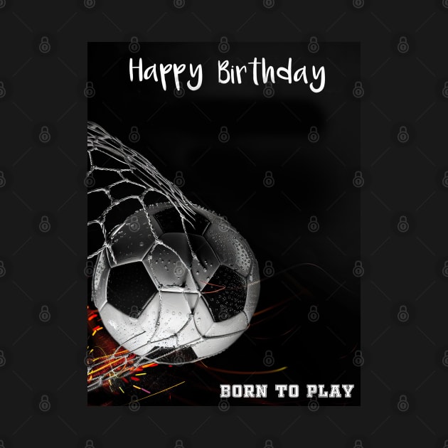 Soccer Birthday by RosaliArt