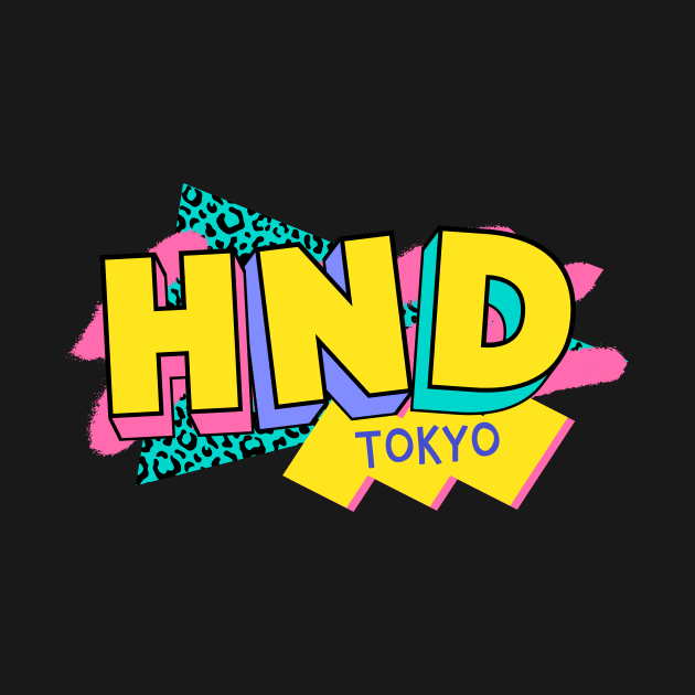 Tokyo, Japan Retro 90s Logo by SLAG_Creative