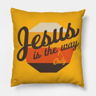 Jesus is the Way Pillow