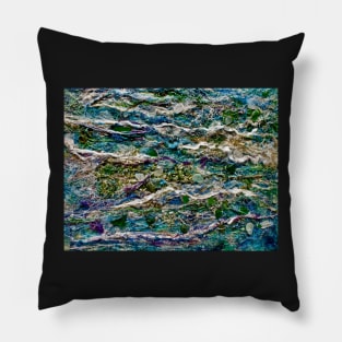 Seascape Textile Pillow