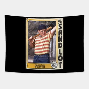 Hamilton 'Ham' Porter Vintage The Sandlot Trading Card Tapestry