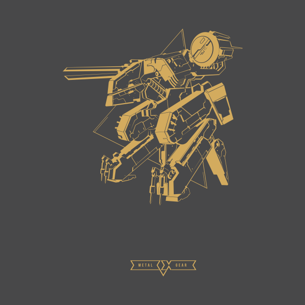 Discover Metal Gear REX - Minimalist - T-Shirt