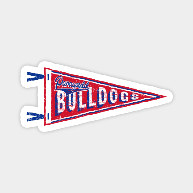 Paragould Bulldogs Pennant Magnet by rt-shirts