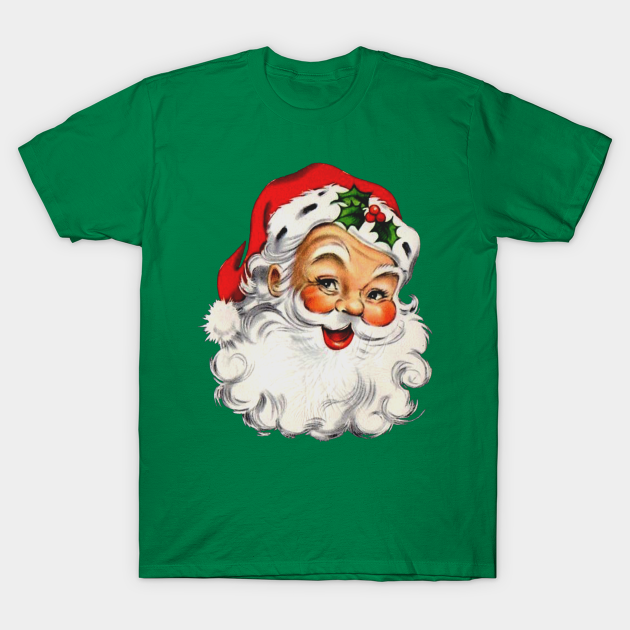 Vintage Santa - Santa Claus - T-Shirt