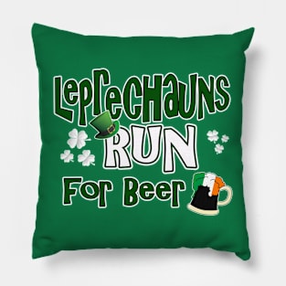 Funny St Patricks Day Shirt Pillow