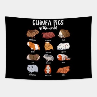 Cartoon guinea pigs - Type of Guinea pigs Tapestry