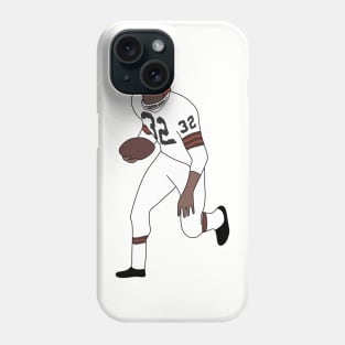 brown the number 32 Phone Case