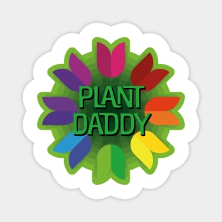 Plant Daddy, tulips Magnet