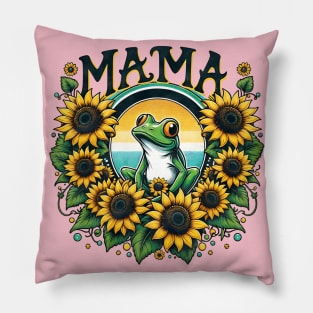 mama frog Pillow