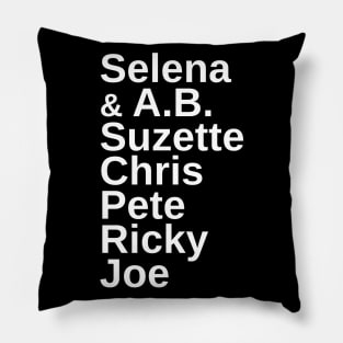 Selena y Los Dinos - Names Pillow