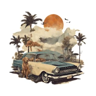 nothern exposure: 50s painting summer vibes T-Shirt