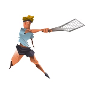 Tennis Player T-Shirt