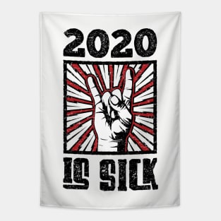 2020 is Sick - Red - Barn Shirt USA Tapestry