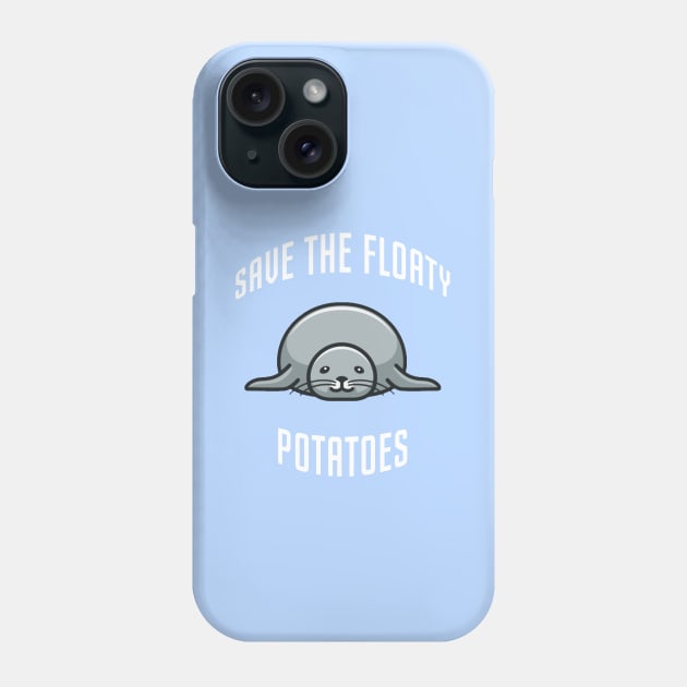 Save The Floaty Potatoes Phone Case by TheWarehouse