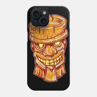 Smiling tiki Phone Case