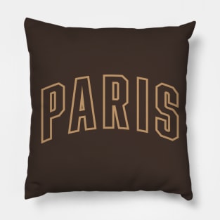 Paris Sand Outline Pillow