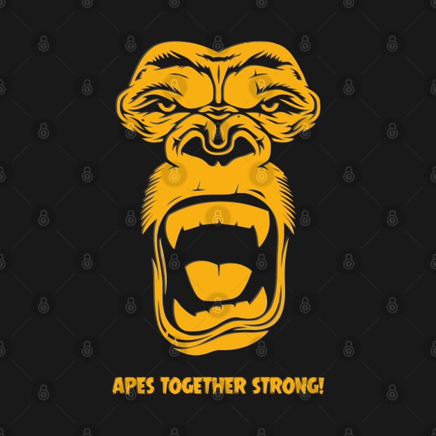 Apes Together Strong! by BullBee