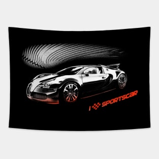 Sportscar Tapestry