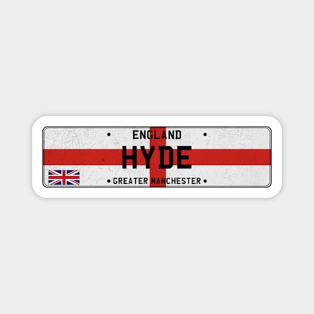 Hyde Greater Manchester England Magnet by LocationTees