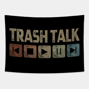 Trash Talk Control Button Tapestry