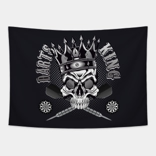 Darts King Skull darts player gifts Tapestry