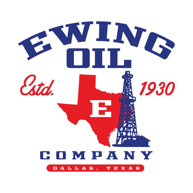 Ewing Oil Company by MindsparkCreative