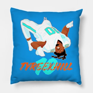 Tyreek Hill 10 - miami dolphins Pillow