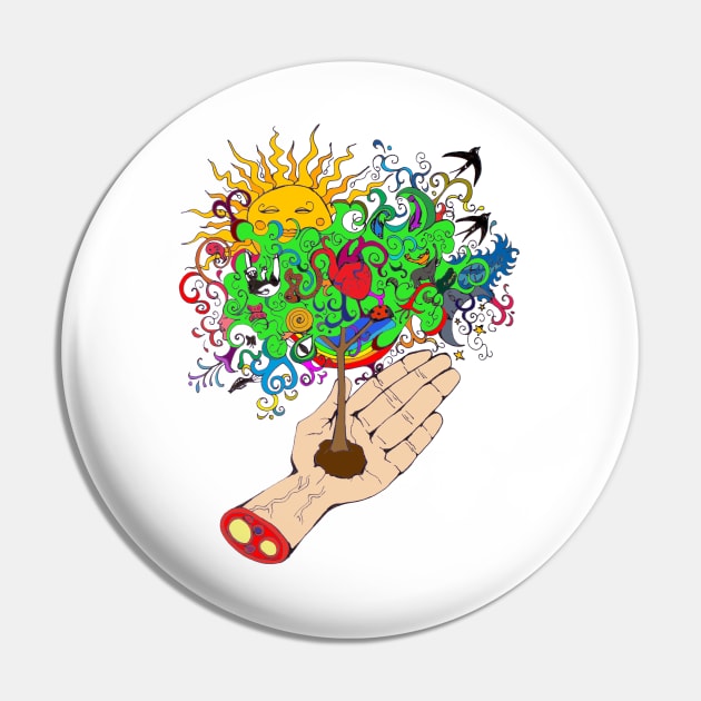 Tree of Life Pin by ogfx