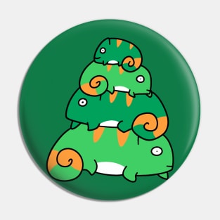 Chameleon Stack Pin