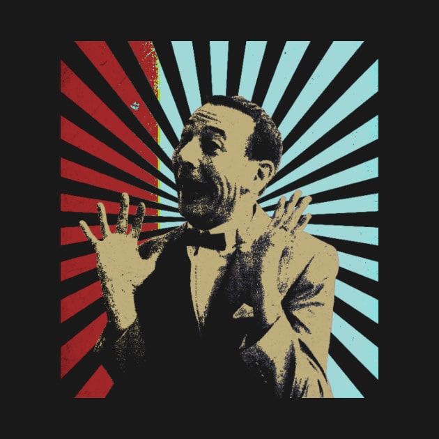 pee wee herman vintage colorful design by hot_issue