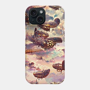 Busy traffic in the sky Phone Case