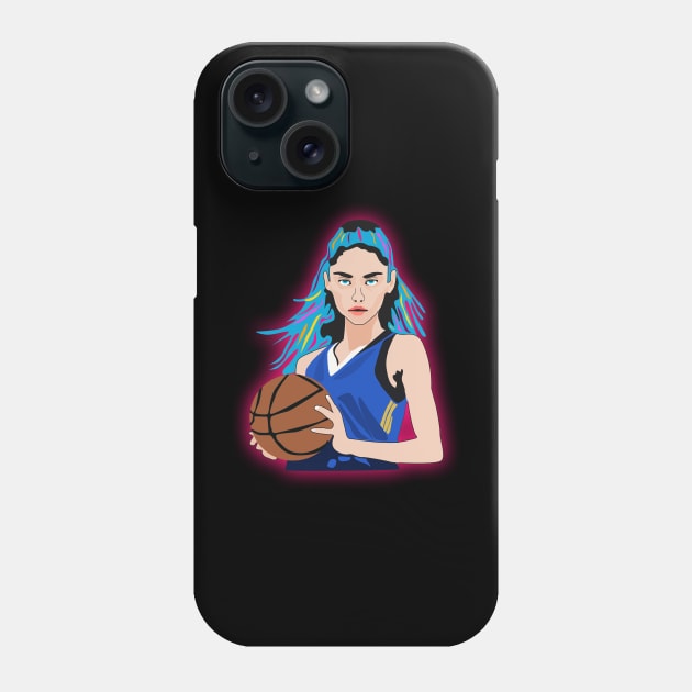 Women's Basketball Phone Case by Womens Art Store