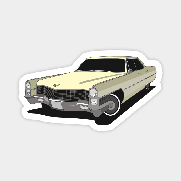 1965 Cadillac Calais Magnet by TheArchitectsGarage