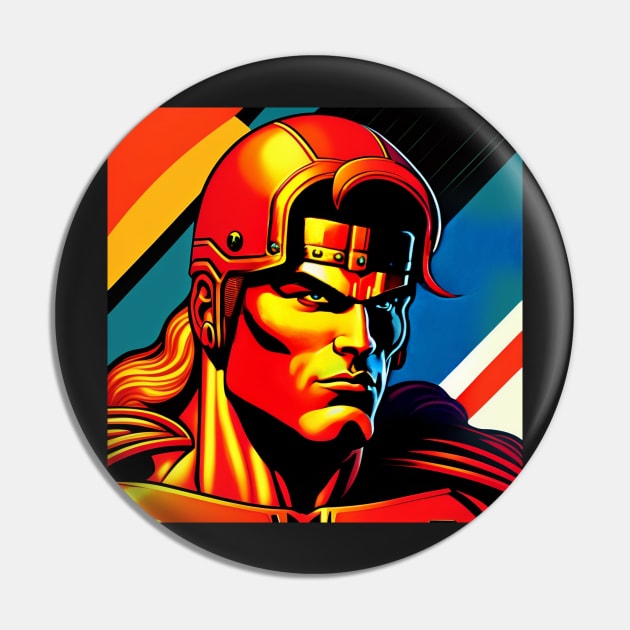 Spartan Strong MSU Vintage | Spartan Strong Comic Book Style,Warrior Pin by Zachariya420