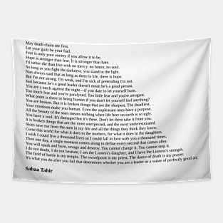 Sabaa Tahir Quotes Tapestry