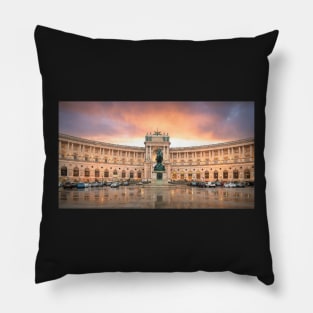 Neue Burg Museum in Vienna, Austria Pillow