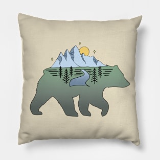 Bear Mountain Pillow