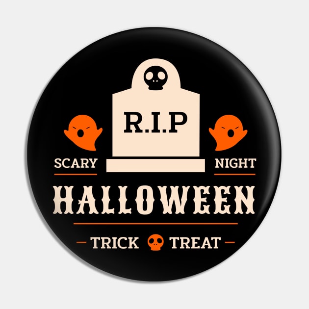 RIP Halloween - A Trick or Treat Pin by SPAZE