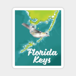 Florida Keys Travel poster Magnet