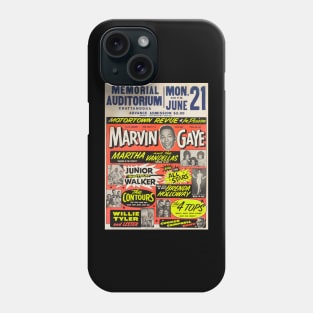 SOUL CONCERT MARVIN GAYE Phone Case