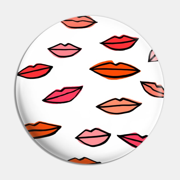 neon lipstick Pin by anneamanda