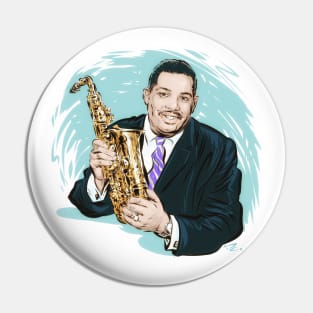 Cannonball Adderley - An illustration by Paul Cemmick Pin
